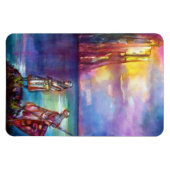 PENDRAGON Medieval Knachten, Lake Sunset, Fantasy Magneet (Horizontaal)