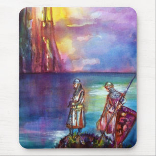 PENDRAGON Medieval Knachten, Lake Sunset, Fantasy Muismat