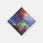 PENDRAGON Medieval Knachten, Lake Sunset, Fantasy Servetten (Hoek)