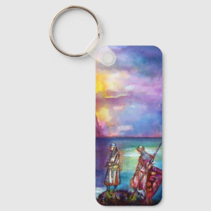PENDRAGON Medieval Knachten, Lake Sunset, Fantasy Sleutelhanger