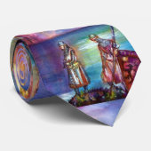 PENDRAGON Medieval Knachten, Lake Sunset, Fantasy Stropdas (Opgerold)