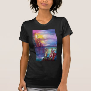 PENDRAGON Medieval Knachten, Lake Sunset, Fantasy T-shirt
