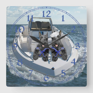 Pendule des Marins Terrier Écossais