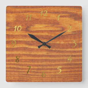 pendule en bois