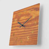 pendule en bois (Angle)