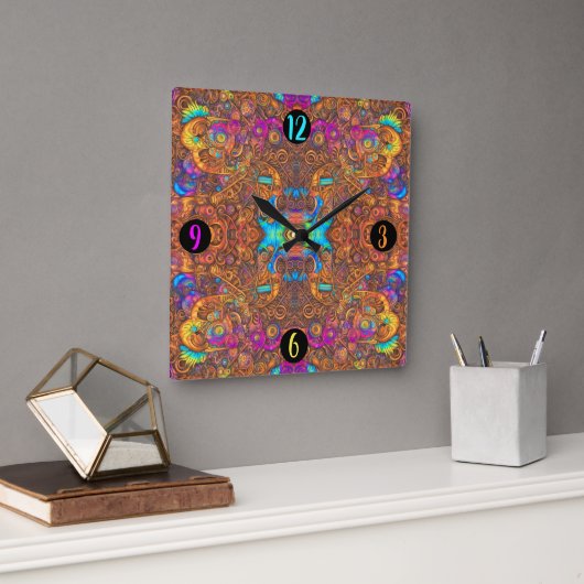 pendule fou - grande horloge (Bureau)