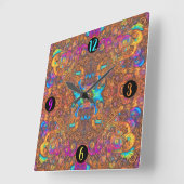 pendule fou - grande horloge (Angle)
