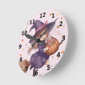 Pendule murale Halloween Candy Witch (Angle)