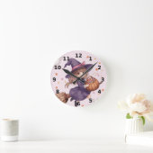 Pendule murale Halloween Candy Witch (Maison)
