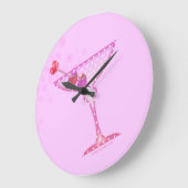 PENDULE MURALE PINK MARTINI (Angle)