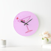 PENDULE MURALE PINK MARTINI (Maison)