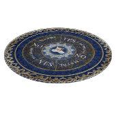 Pendulum board Chart Divation Game Angel Blue Snijplank (Hoek)