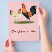 Penedesenca Chickens Flyer (Hand)