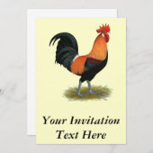 Penedesenca Rooster Kaart (Voorkant / Achterkant)