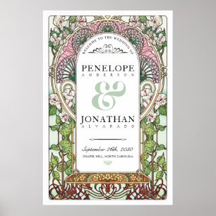 PENELOPE 01 A - Affiche de bienvenue Mariage grand