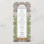 PENELOPE 01 A - Bruiloft Drink Menu 1 (Voorkant)