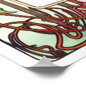 PENELOPE 01 A - Bruiloft Zitkaarten - Groot Poster (Hoek)