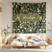 Penelope Dark Daisy Floral Fleece Deken