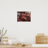 Penelope en de gitaren - John William Waterhouse Poster (Keuken)