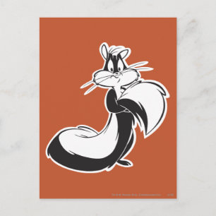 Penelope Grabbing Tail Briefkaart