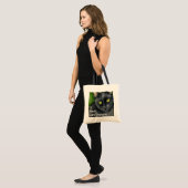 Pénélope - le sac chanceux de chat noir (Devant (modèle))