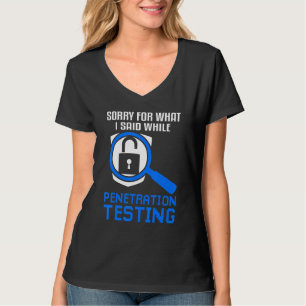 Penetratietesten Ethisch Hacken & Cyberbeveilig T-shirt