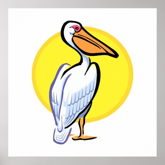 Penga Pelican Poster (Voorkant)