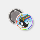Pengicorn Round Magnet Magneet (Voorkant / Achterkant)