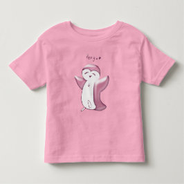 Pengu Gelukkige Pinguïn (DustyRose) Peuter T-shirt