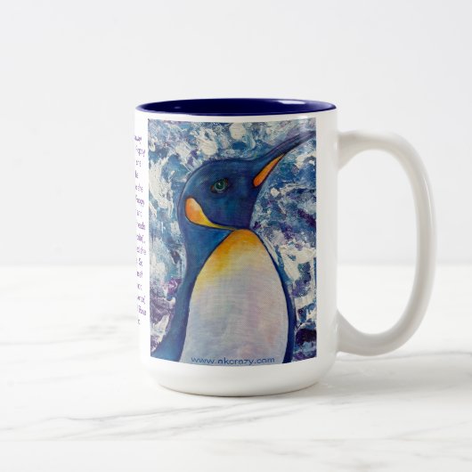 Penguin 15oz mok voor deb. (Rechts)
