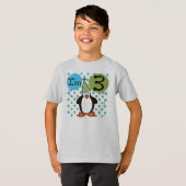 Penguin 3rd Birthday T-shirt (Voorkant volledig)