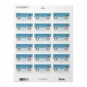 Penguin Adresetiketten Etiket (Full Sheet)