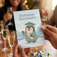 Penguin Afgestudeerd | Uitkomst Succesvol Droge Hu