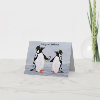 Penguin Afstuderen Kaarten