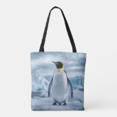 Penguin All-Over Print Tote Draagtas (Achterkant)
