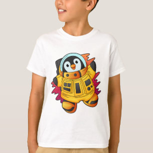 Penguin als astronaut in Suit T-shirt