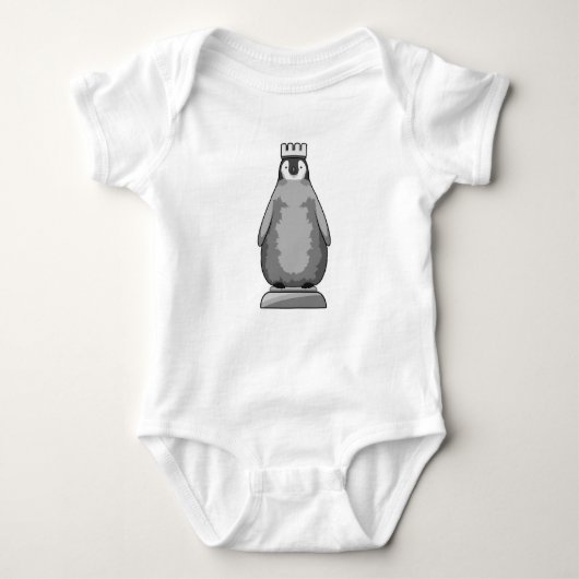 Penguin als Chess-stukje King Romper (Voorkant)