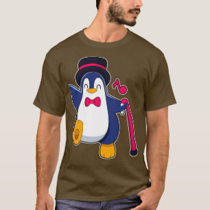 Penguin als Groom met Stropdas T-shirt