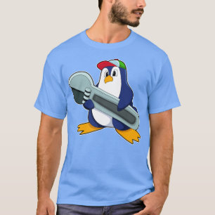 Penguin als Mechaic met Tool T-shirt