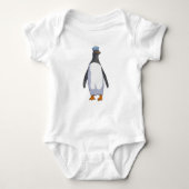 Penguin als Sailor met Pet Romper (Voorkant)