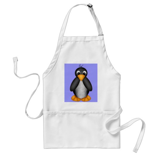Penguin Apron Standaard Schort (Voorkant)