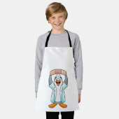 Penguin as Doctor with Plaster Schort (Gedragen)