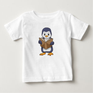 Penguin as Nerd with Book