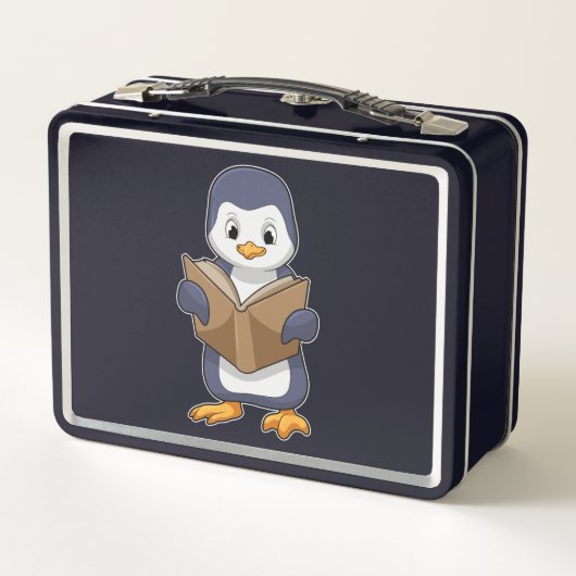 Penguin as Nerd with Book (Achterkant)