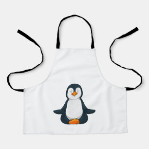 Penguin at Yoga Fitness in Sitting Schort