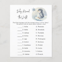 Penguin - Baby rond de wereld spel