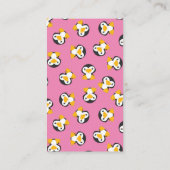 Penguin Baby shower Luier Raffle Kaarten (Achterkant)