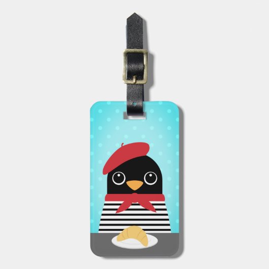 Penguin Bagagelabels (Voorkant verticaal)