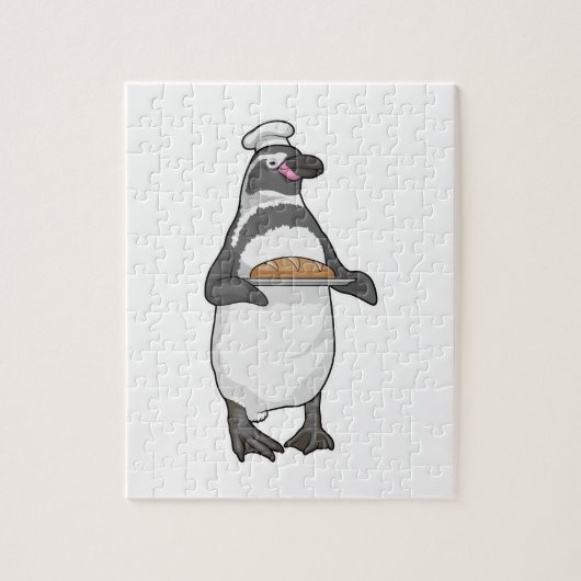 Penguin Baker Bread Legpuzzel (Verticaal)
