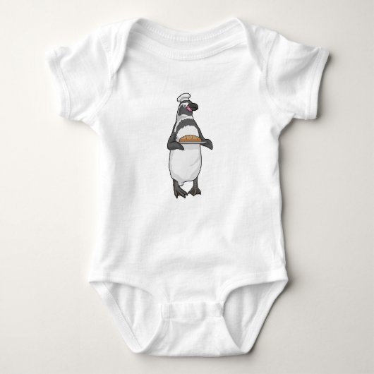Penguin Baker Bread Romper (Voorkant)